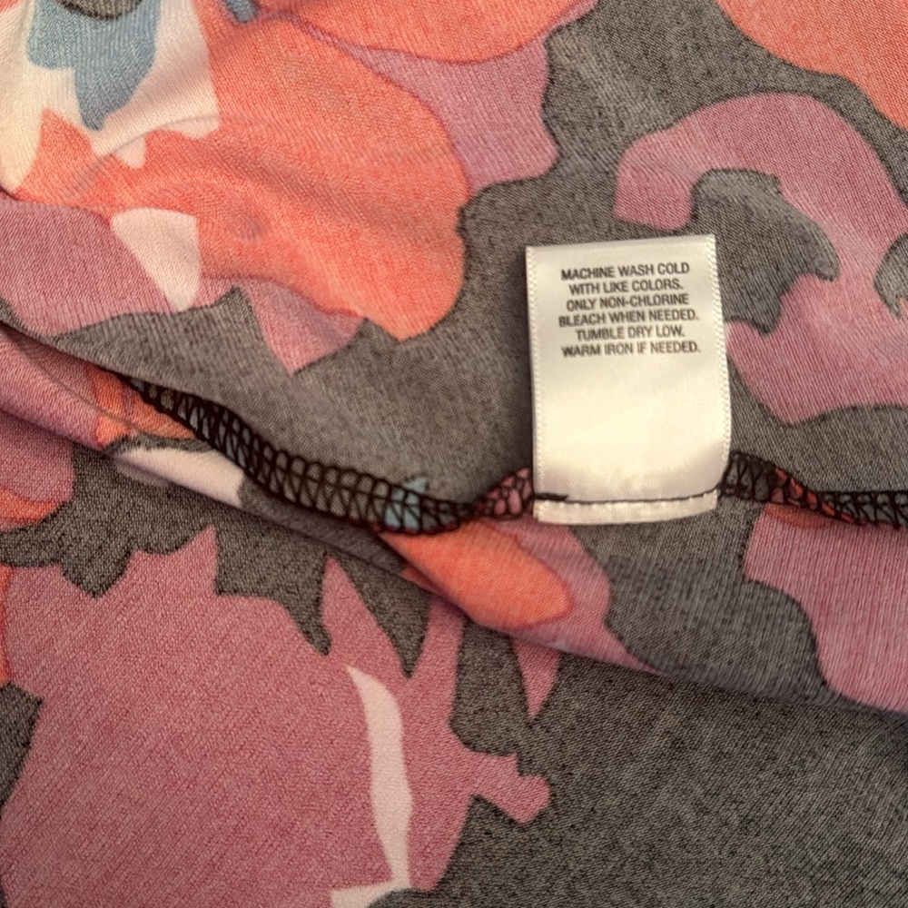 3X ROZ & ALI Women's Dress Floral Easy Care Spandex 22 - Picture 8 of 8